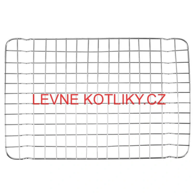 Nerezový rošt na pekáč na grilování a pečení 39 x 25 cm