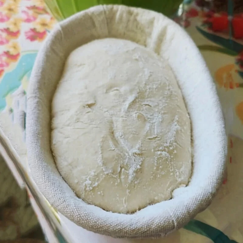 Ratanová miska na kynutí chleba – oválná