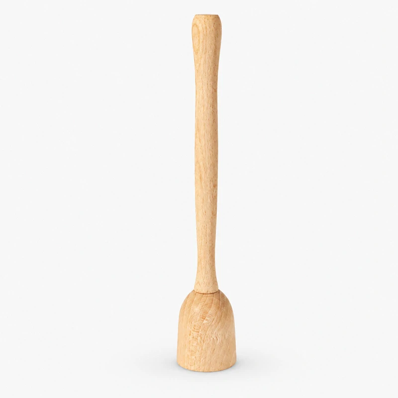 Dřevěný drtič na brambory a zeleninu 30 cm