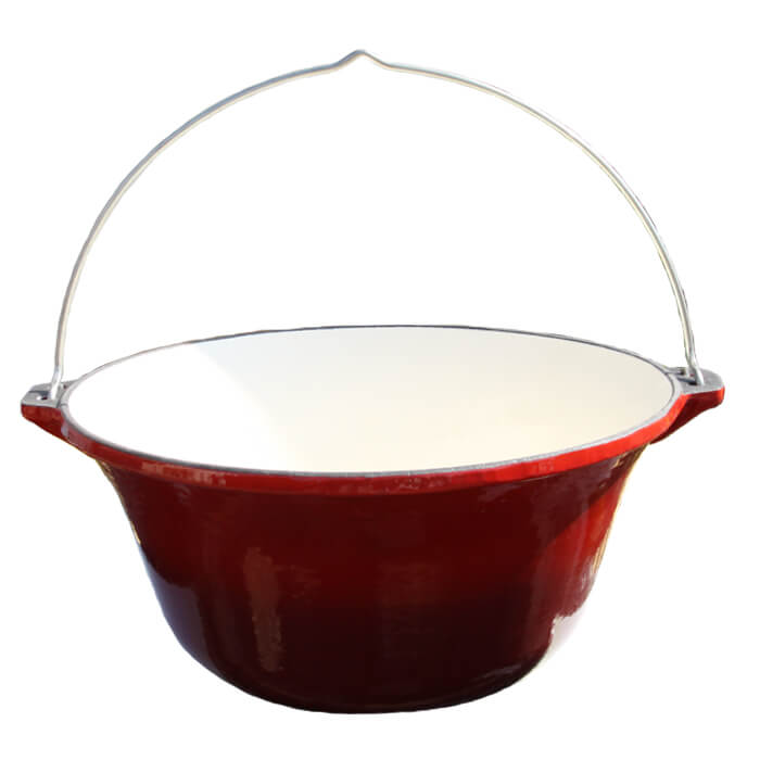 Litinový kotlík 7,2 L se smaltovaným povrchem