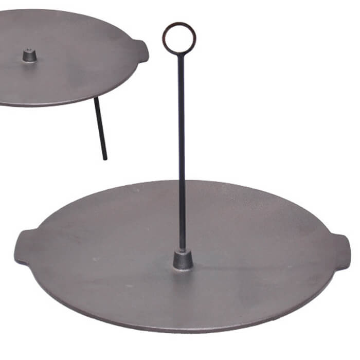 Litinová grilovací pánev 44 cm UNI