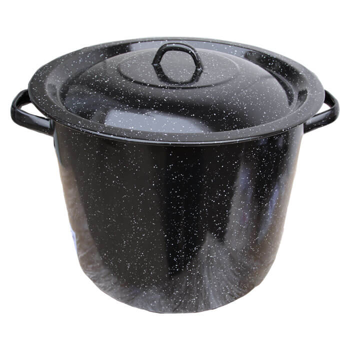Smaltovaný hrnec s poklicí 20 L