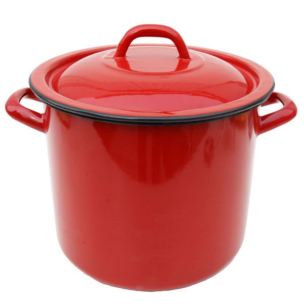 Smaltovaný hrnec s poklicí 6 L