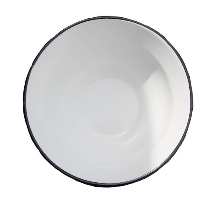 Smaltovaná miska s držáky (Vajling) 30 cm