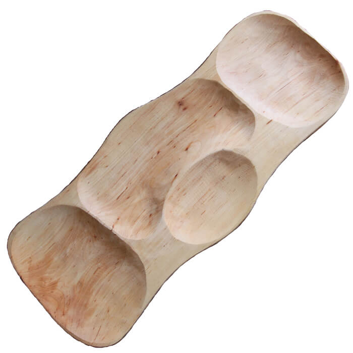 Servírovací dřevěný podnos