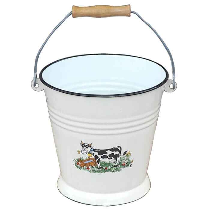 Smaltované vědro 5 L DECOR