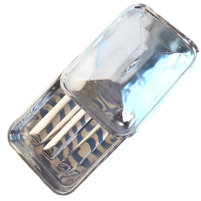 Nerezový pekáč s poklicí 42 x 31 cm INOX
