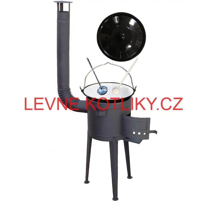 Smaltovaný kotlík 25 L (1,2 mm) + vysoká kotlina (2,0 mm) HODO 42 PLUS 600