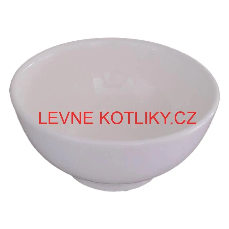 Keramická miska na servírování guláše 15 cm bílá