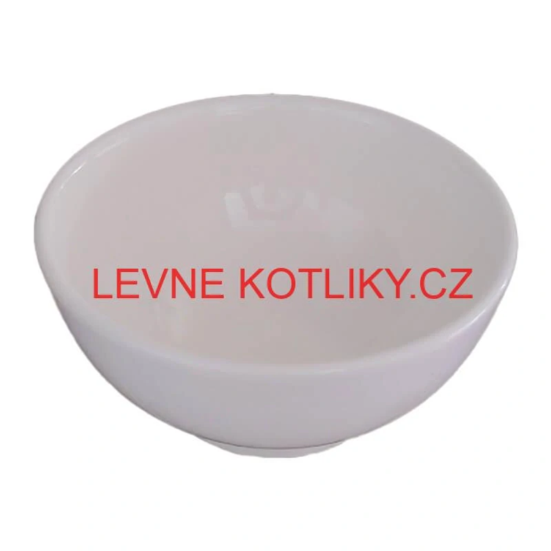 Keramické misky na servírování guláše 15 cm 6 ks bílé