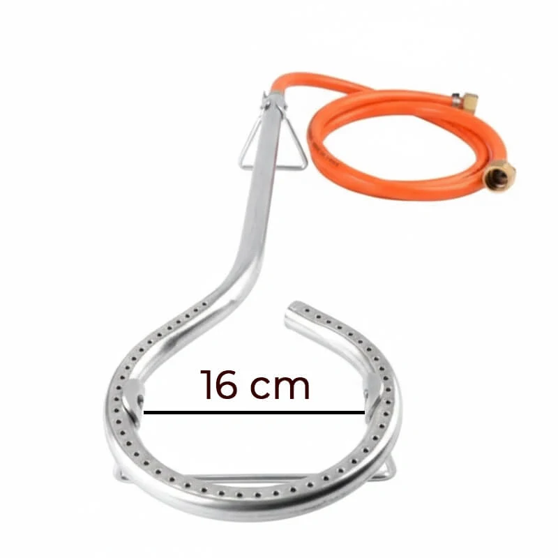 Plynový hořák na bombu 16 cm - 2,2 kW, regulace výkonu, s nožičkami
