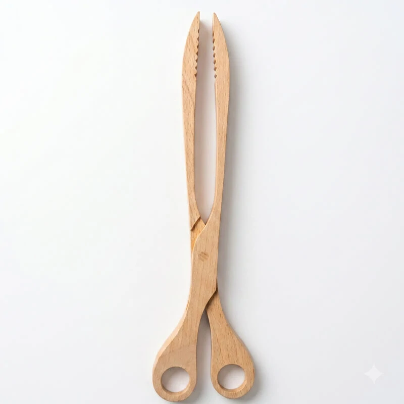 Dřevěné grilovací kleště 29 cm