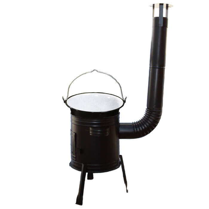 Smaltovaný kotlík 10 L (1,2 mm) + kovová kotlina 31 CLASSIC (KOV) Easy party
