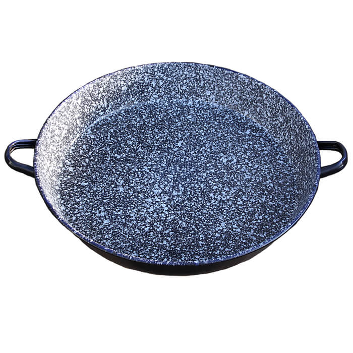 Smaltovaná grilovací pánev s oušky 42 cm
