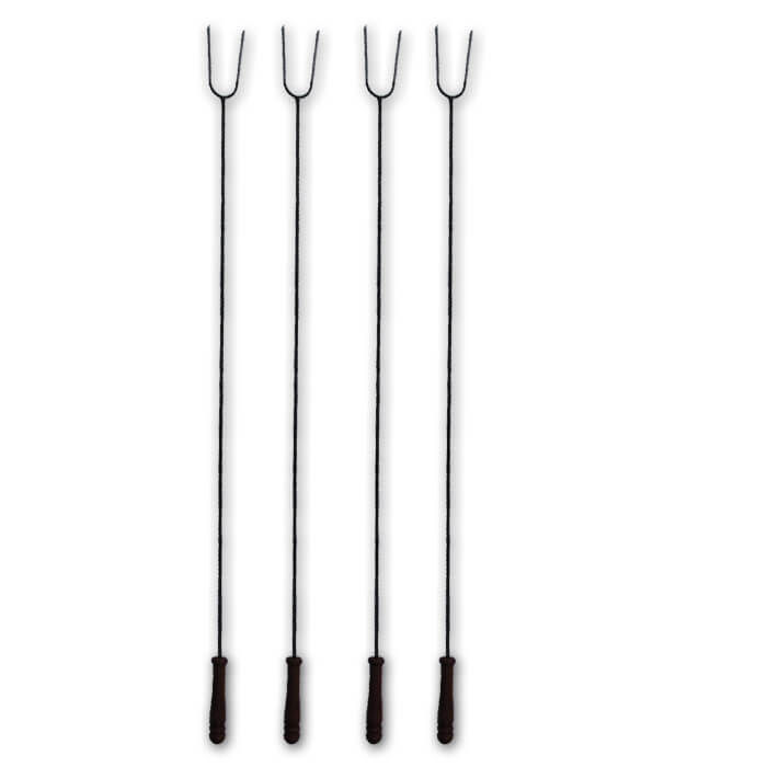 Vidlička na opékání 98 cm 4 ks
