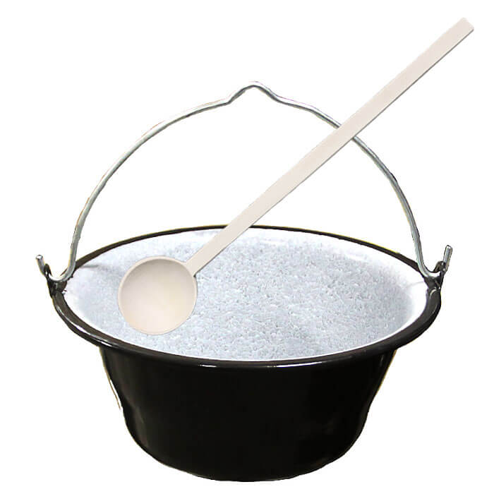 Smaltovaný kotlík 10 L + vařečka