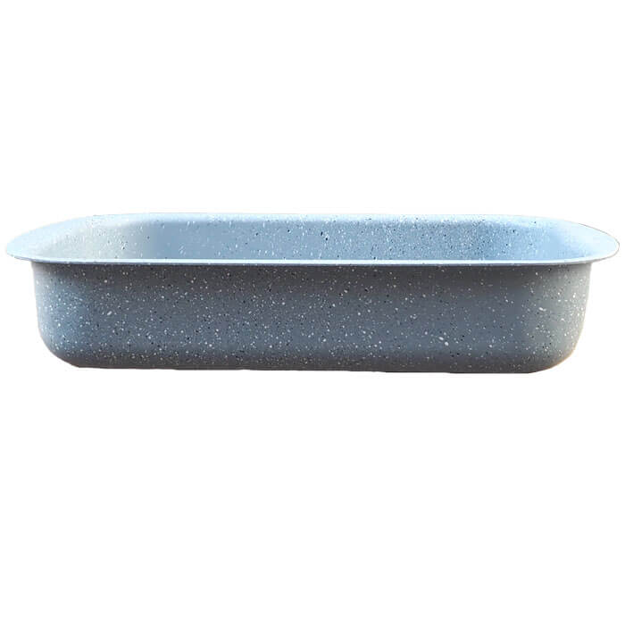 Pekáč s granitovým povrchem 29 x 20 cm šedý Granit Line