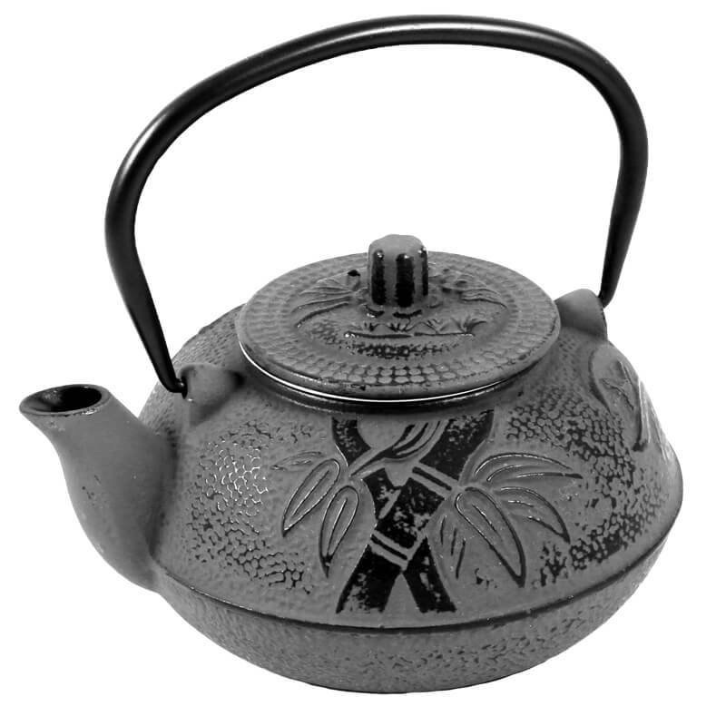 Litinový čajník 600 ml šedý