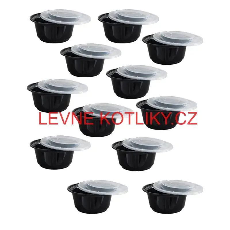 Smaltovaný kotlík 13 L + nerezová kotlina 36 INOX + misky 12 ks