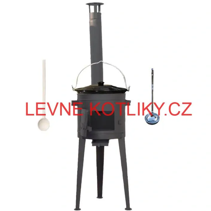 Smaltovaný kotlík 25 L (1,2 mm) + vysoká kotlina (2,0 mm) HODO 42 PLUS 600