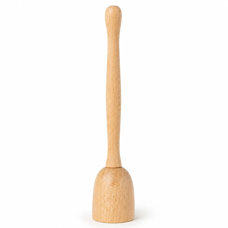 Dřevěný drtič na brambory a zeleninu 30 cm