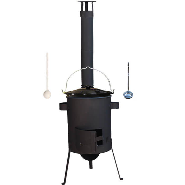 Smaltovaný kotlík 20 L + žáruvzdorná kotlina 42 PLUS 600 4 MM