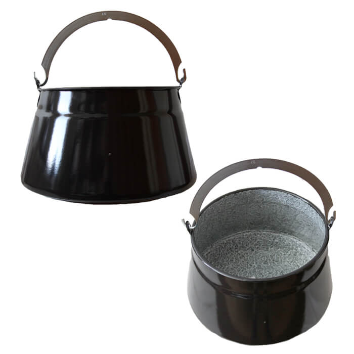 Kotlík na ryby 8 L smalt