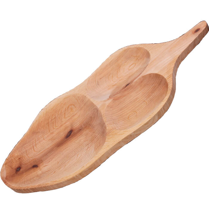 Servírovací dřevěný podnos