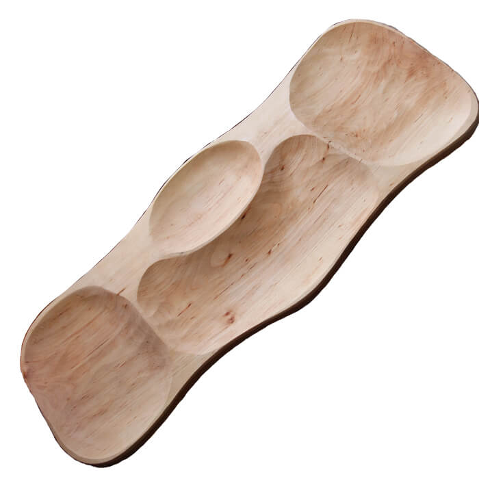 Servírovací dřevěný podnos