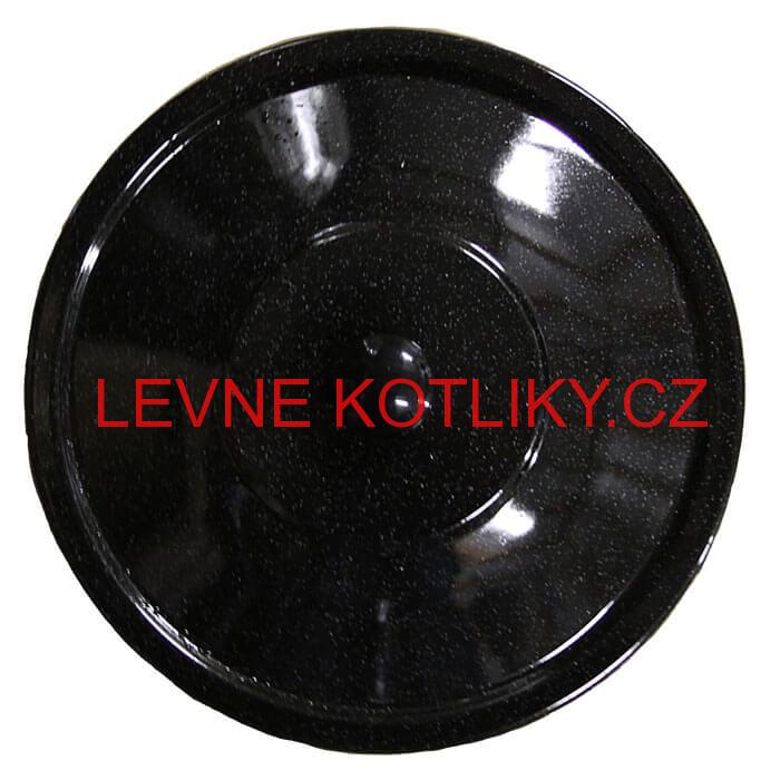 Smaltovaná poklice veliká 65 cm