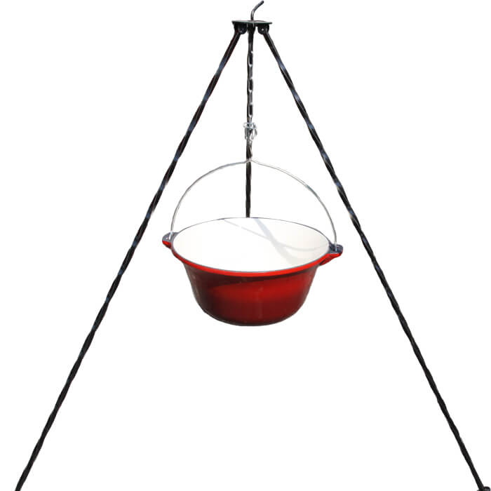Litinový kotlík 7,2 L se smaltovaným povrchem