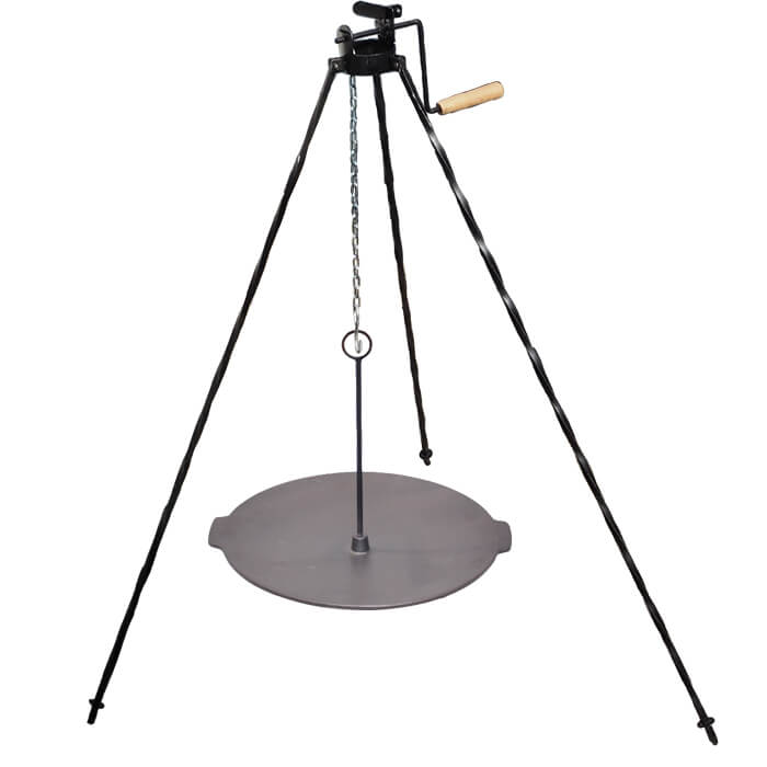 Litinová grilovací pánev 44 cm UNI