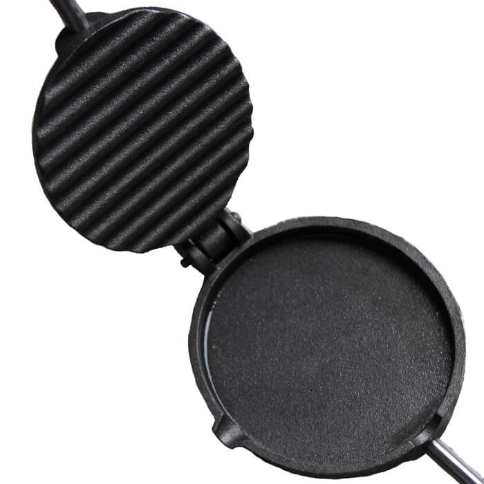 Litinová pánev na grilování steaků DUO