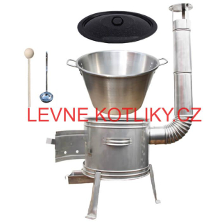 Nerezový kotel 40 L + nerezová kotlina 45 cm TOPLUX